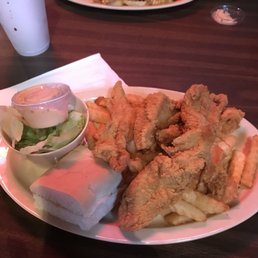 Shrimp and fish platter. Yummy! Shrimp and fish platter. Yummy!