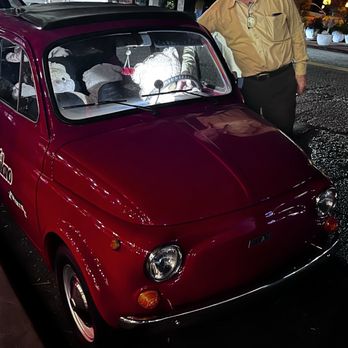 Cafe Milano - The owner and his car are waiting to serve you. - Italian Near Me - San Diego, California