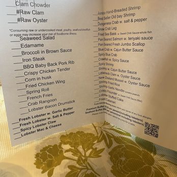 Crab House Brooklyn - Menu - Seafood Near Me - Brooklyn, New York