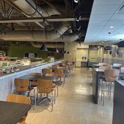 Upstairs cafe