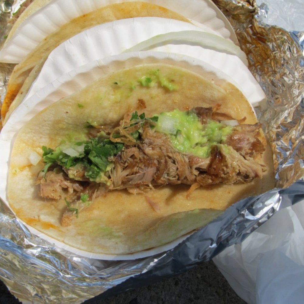 Mi Mexico Lindo Tacos - a pork and broccoli taco - Mexican Near Me - Jackson Heights, New York Mi Mexico Lindo Tacos - a pork and broccoli taco - Mexican Near Me - Jackson Heights, New York