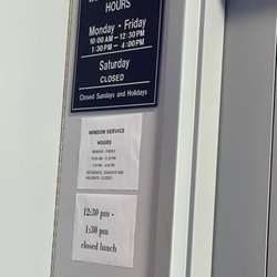 US Post Office - Hours of Operation