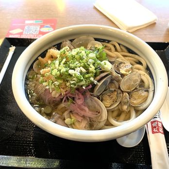 Marugame Udon - Ginger clam udon 9/26/26 - Japanese Near Me - San Ramon, California Marugame Udon - Ginger clam udon 9/26/26 - Japanese Near Me - San Ramon, California