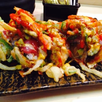 Ichiban Sushi - Hangover Roll( delicious sauce on top) Love Love Love by Chef Francisco. - Japanese Near Me - Prunedale, California