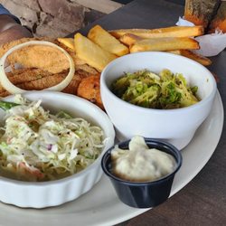 Appalachian Grill - Catfish, Shaved Brussel Sprouts.