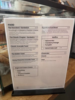 Menu photo 2 The Notebook Cafe Riverside, CA