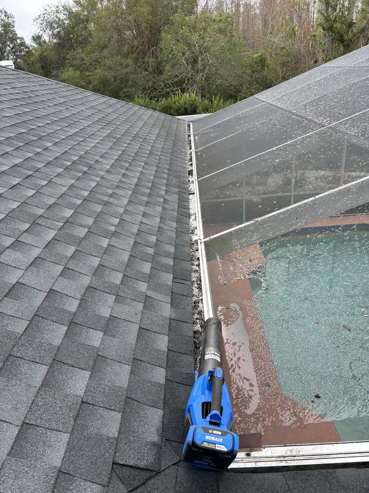 Slide of Gutter Be Clean