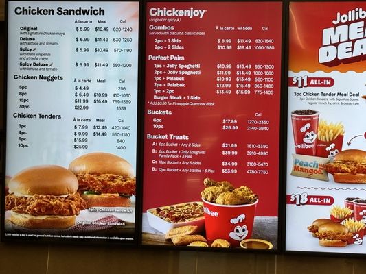 Menu photo 1 Jollibee Chicago, IL Menu photo 1 Jollibee Chicago, IL
