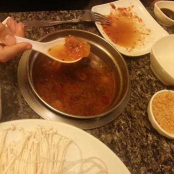 Chili Hot Pot - Make it tasty, serve it onto your wee bowl and eat, rinse with awesome iced tea. Repeat. Repeat. Repeat. - Chinese Near Me - Edmonton, Alberta