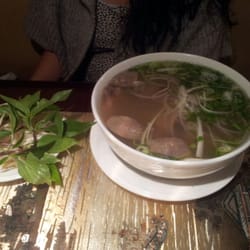Pho Saigon Kitchen - Raw beef tendon soup