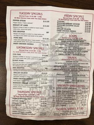 Menu photo 8 Margon New York, NY