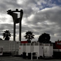 Tesla Supercharger - Banks of Chargers