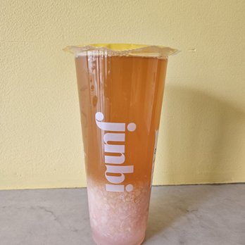 Junbi Matcha & Tea - Sakura lychee green tea - Bubble Tea Near Me - San Francisco, California