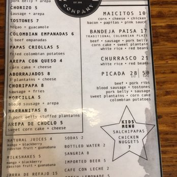 Krome Brewing Company - Menu - Colombian Near Me - Miami, Florida Krome Brewing Company - Menu - Colombian Near Me - Miami, Florida