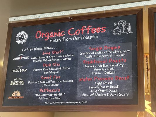 Menu photo 3 Coffee Works Sacramento, CA Menu photo 3 Coffee Works Sacramento, CA