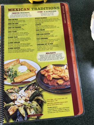 Menu photo 5 Ranchera Mexican Restaurant Indianapolis, IN