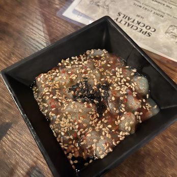 The Korner Store Bites & Vibes - Raw wasabi octopus $9 - Korean Near Me - San Francisco, California The Korner Store Bites & Vibes - Raw wasabi octopus $9 - Korean Near Me - San Francisco, California
