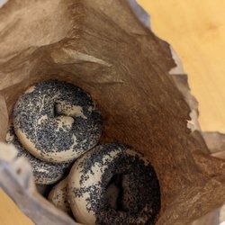 Little Shop of Bagels - Half dozen poppy seed bagels