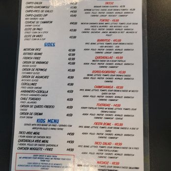 Taqueria Las Cazuelas - Menu - Tacos Near Me - Orlando, Florida Taqueria Las Cazuelas - Menu - Tacos Near Me - Orlando, Florida