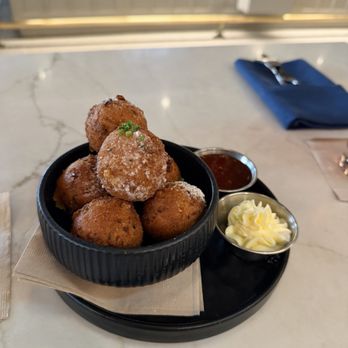 Plank Provisions - Beignet Style Hushpuppies - Seafood Near Me - Fort Worth, Texas Plank Provisions - Beignet Style Hushpuppies - Seafood Near Me - Fort Worth, Texas
