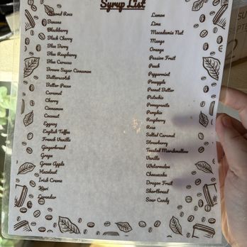 Mr. Beane's - Extensive Syrup List - Coffee & Tea Near Me - Hawthorne, Nevada Mr. Beane's - Extensive Syrup List - Coffee & Tea Near Me - Hawthorne, Nevada