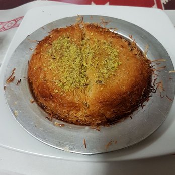 Maison Istanbul - Kunefe (delicious cheese pastry) - Turkish Near Me - Montreal, Quebec Maison Istanbul - Kunefe (delicious cheese pastry) - Turkish Near Me - Montreal, Quebec