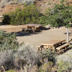Chloride Western RV Park - Our new tables in Dry Camp