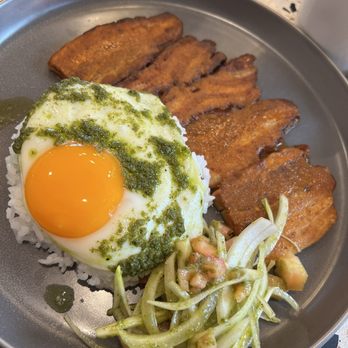 Break + Feast - Green eggs & pork belly - Breakfast & Brunch Near Me - Koloa, Hawaii