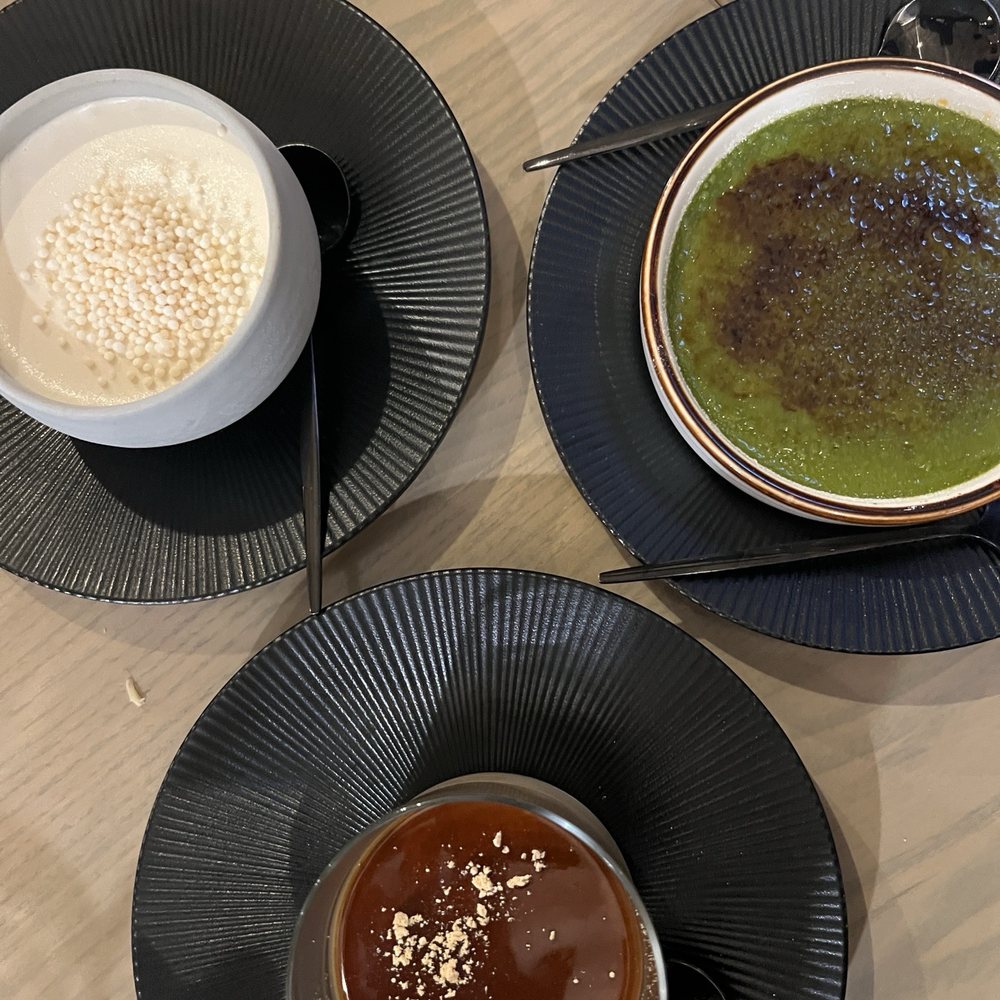 Akami Sushi - Yuzu Icecream, Matcha Crème Brûlée, Hojicha Pudding - Sushi Bars Near Me - Arcadia, California Akami Sushi - Yuzu Icecream, Matcha Crème Brûlée, Hojicha Pudding - Sushi Bars Near Me - Arcadia, California