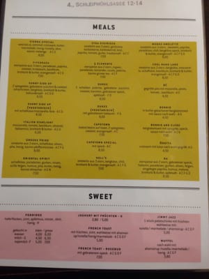 Menu photo 5 The Breakfast Club Vienna, 9 Menu photo 5 The Breakfast Club Vienna, 9