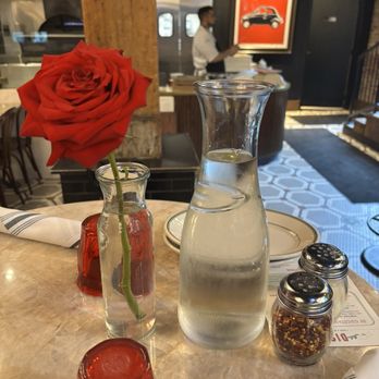 Italian Disco - Table setting - Pizza Near Me - Baltimore, Maryland