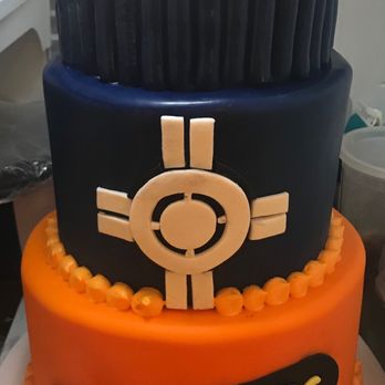 Andrea Bakes - Picture of cake when asked for updates and status - Custom Cakes Near Me