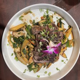 Veggie Plate with Steak Veggie Plate with Steak