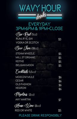 Menu photo 2 The Wave Bar & Lounge Mississauga, ON Menu photo 2 The Wave Bar & Lounge Mississauga, ON