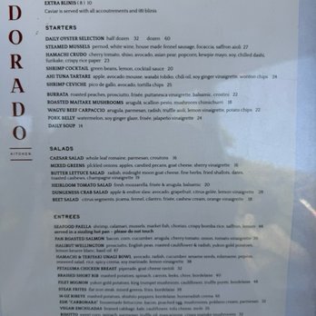 El Dorado Kitchen - Menu - New American Near Me - Sonoma, California