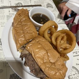 French dip is huge and delicious French dip is huge and delicious