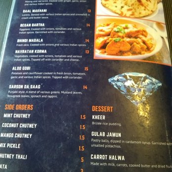 Blue Diamond Bar and Grill - Menu - Indian Near Me - Ottawa, Ontario Blue Diamond Bar and Grill - Menu - Indian Near Me - Ottawa, Ontario