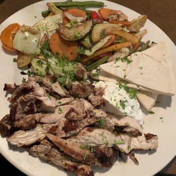 Park Grill - chicken shawarma entree with grilled veg - Mediterranean Near Me - Grosse Pointe Park, Michigan Park Grill - chicken shawarma entree with grilled veg - Mediterranean Near Me - Grosse Pointe Park, Michigan