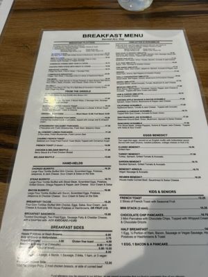 Menu photo 3 Nancy's Cafe Auburn, CA