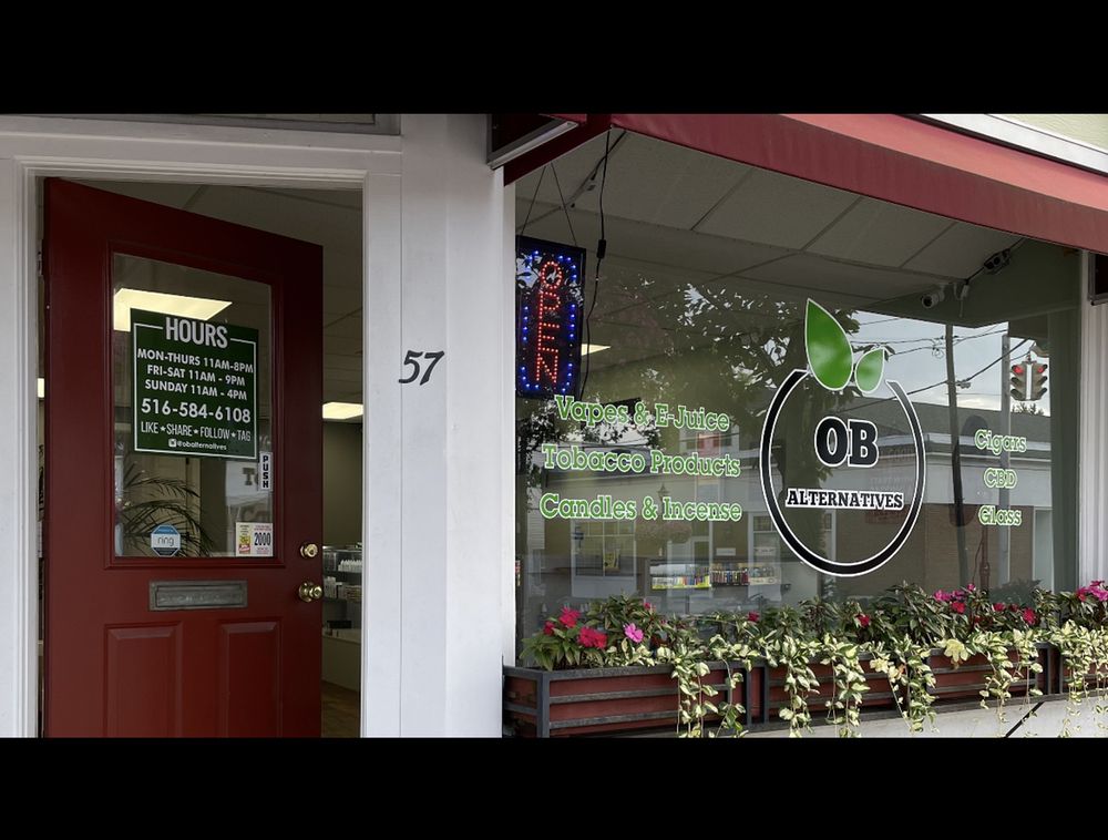 OB ALTERNATIVES CLOSED Updated June 2024 57 W Main St, Oyster Bay