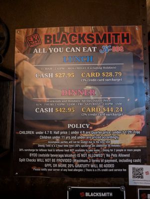 Menu photo 1 Blacksmith BBQ Bayside, NY