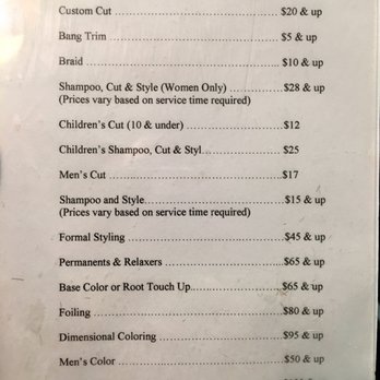 J Brewer & Company - Current prices as of 4/22/17 - Hair Salons Near Me - Asheboro, North Carolina J Brewer & Company - Current prices as of 4/22/17 - Hair Salons Near Me - Asheboro, North Carolina