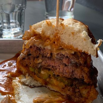 Emily - Emmy Burger Double Stack - Pizza Near Me - New York, New York Emily - Emmy Burger Double Stack - Pizza Near Me - New York, New York