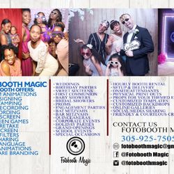 Fotobooth Magic - We are available for all types of events.