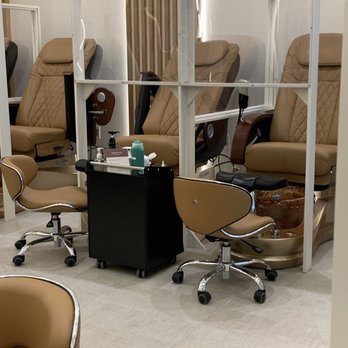 Fantasy Nails & Spa - Pedicure Area - Nail Salons Near Me - Bound Brook, New Jersey