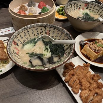 Paradise Dynasty - Specialty Dynasty Xiao Long Bao, Noodle with Fried Pork Chop in Thick Chicken Soup, Fried Rice with Fried Pork Chop and Shrimp - Singaporean Near Me - Costa Mesa, California Paradise Dynasty - Specialty Dynasty Xiao Long Bao, Noodle with Fried Pork Chop in Thick Chicken Soup, Fried Rice with Fried Pork Chop and Shrimp - Singaporean Near Me - Costa Mesa, California