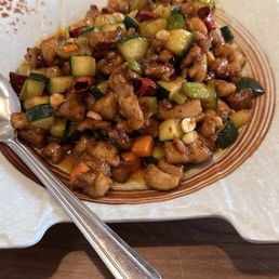 Shrimp Stir-fried In Spicy Kung Pao Sauce W.peanuts L11.