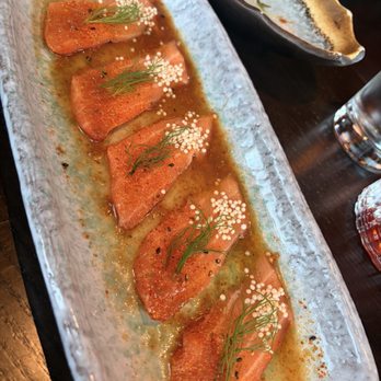 LoLa 41 - salmon crudo - Sushi Bars Near Me - Naples, Florida LoLa 41 - salmon crudo - Sushi Bars Near Me - Naples, Florida