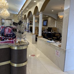 Pedicure area