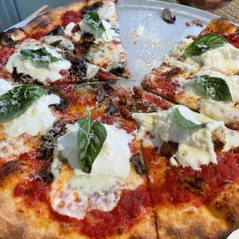 Corner Pizza - Margarita Burrata - Pizza Near Me - Oceanside, California Corner Pizza - Margarita Burrata - Pizza Near Me - Oceanside, California
